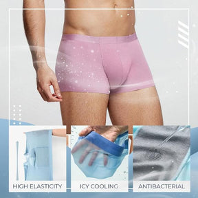 Ademende™ Ice Silk Boxershorts - Laat de huid vrij ademen (1+1 GRATIS)