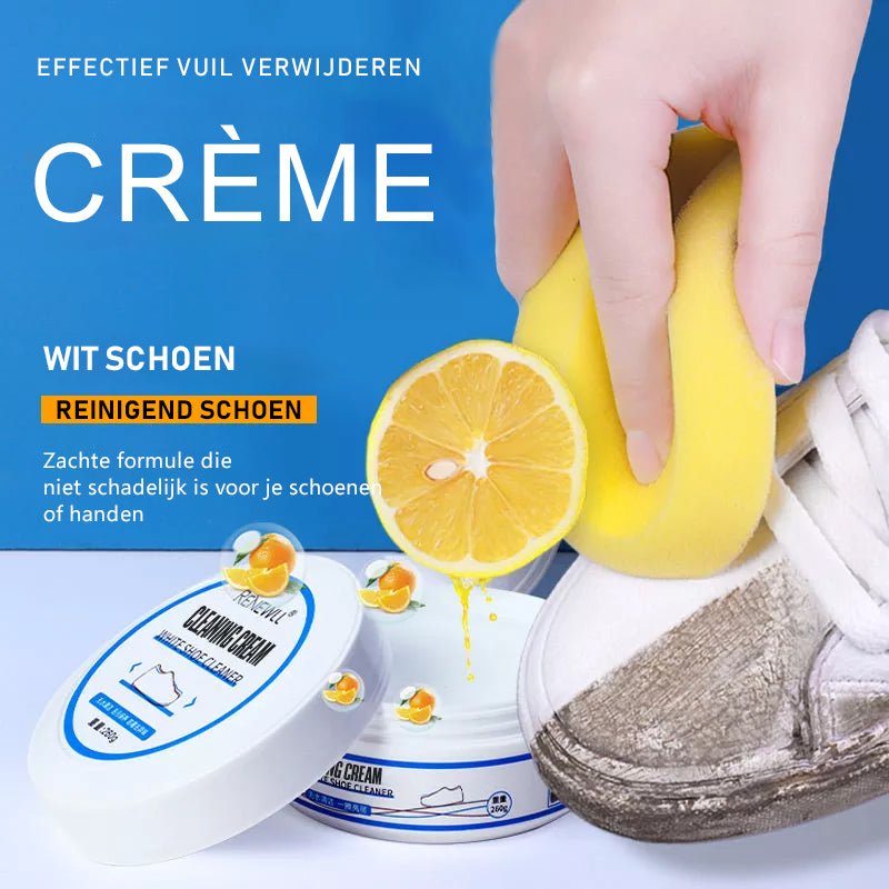 White Shoe Cleaning Cream™ - Transformeer Uw Schoenen naar Nieuwstaat!