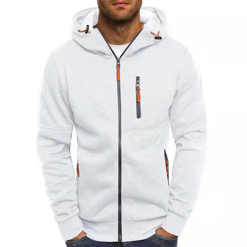 Daniel™ - Heren hoodie | Capuchon met rits en fleece