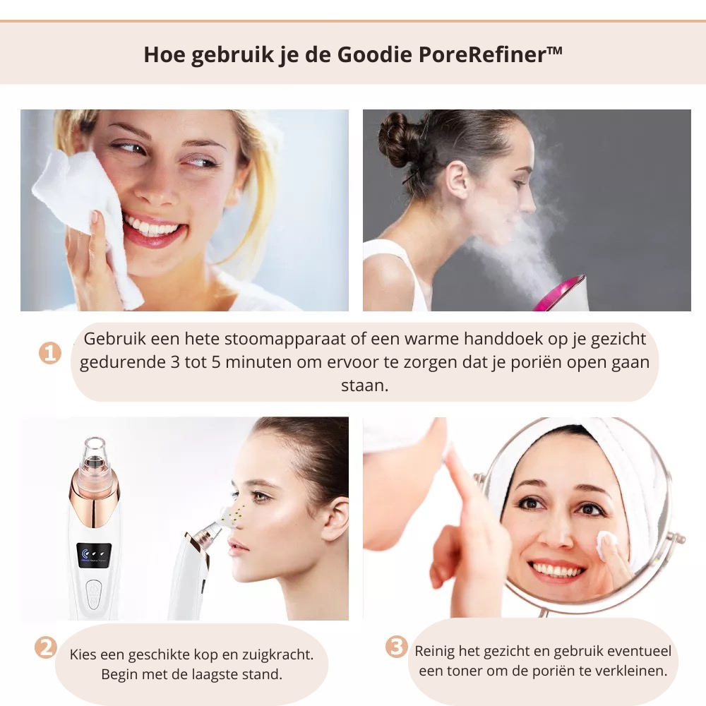 Goodie PoreRefiner™ - dé perfecte oplossing voor een gezonde en stralende huid.