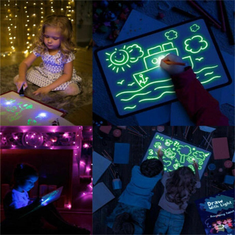 GlowBoard™ - Magisch Licht Tekenbord