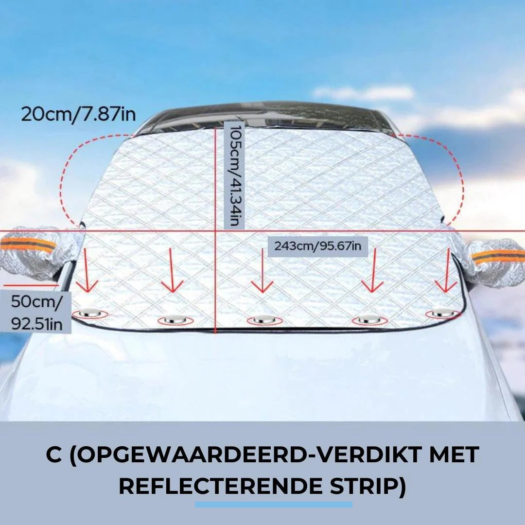 Magnetische Auto SneeuwBeschermer™ - Nooit meer ijskrabben!